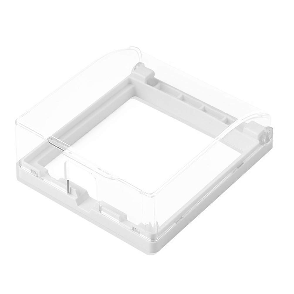 1pc Waterproof Box 86 Type Wall Switch Socket Face Plate Panel Protection Box