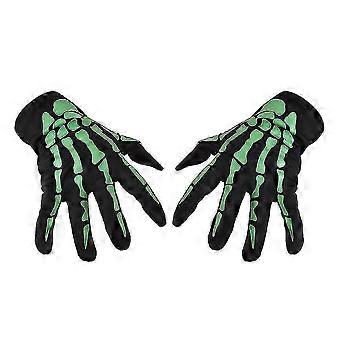 1 paire de gants d’Halloween gant doux unisexe respirant pour le cosplay de performance