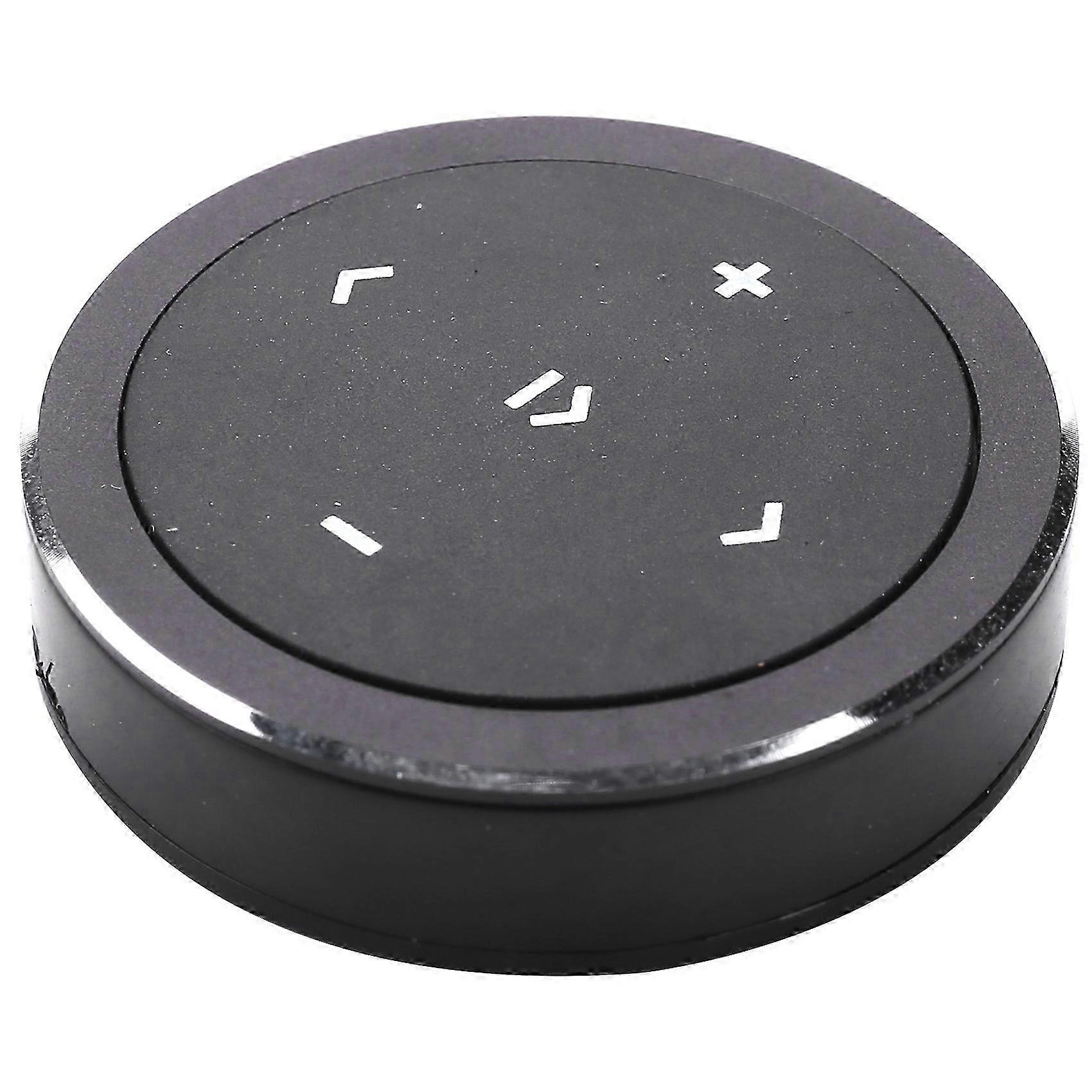 Car Wireless Mobile Phone Multimedia Bluetooth Multifunctional Steering Wheel Remote Controller (Black)