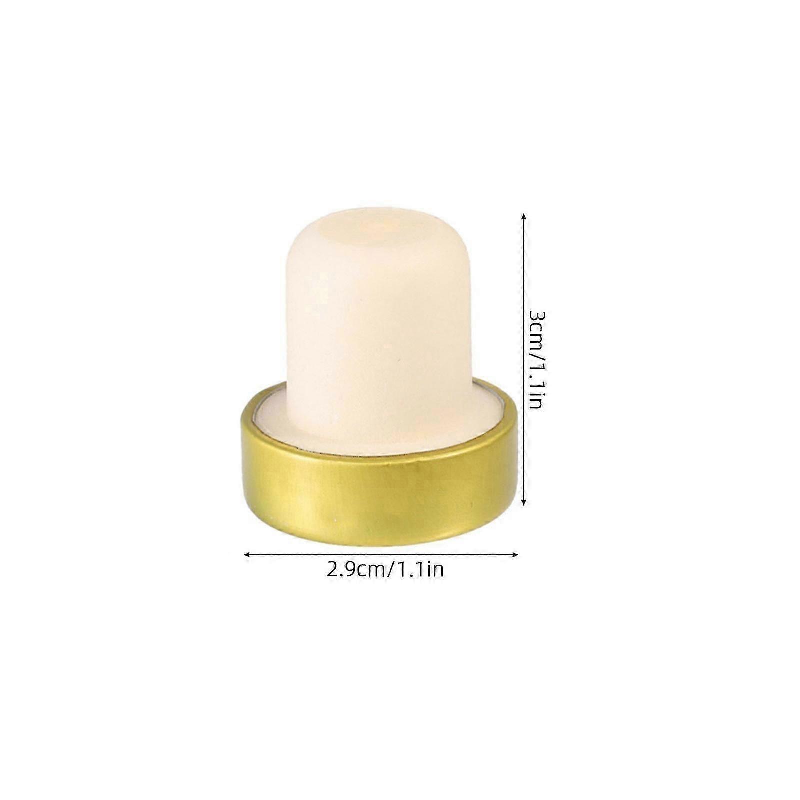 Practical Golden Stoppers for 9Pcs Set