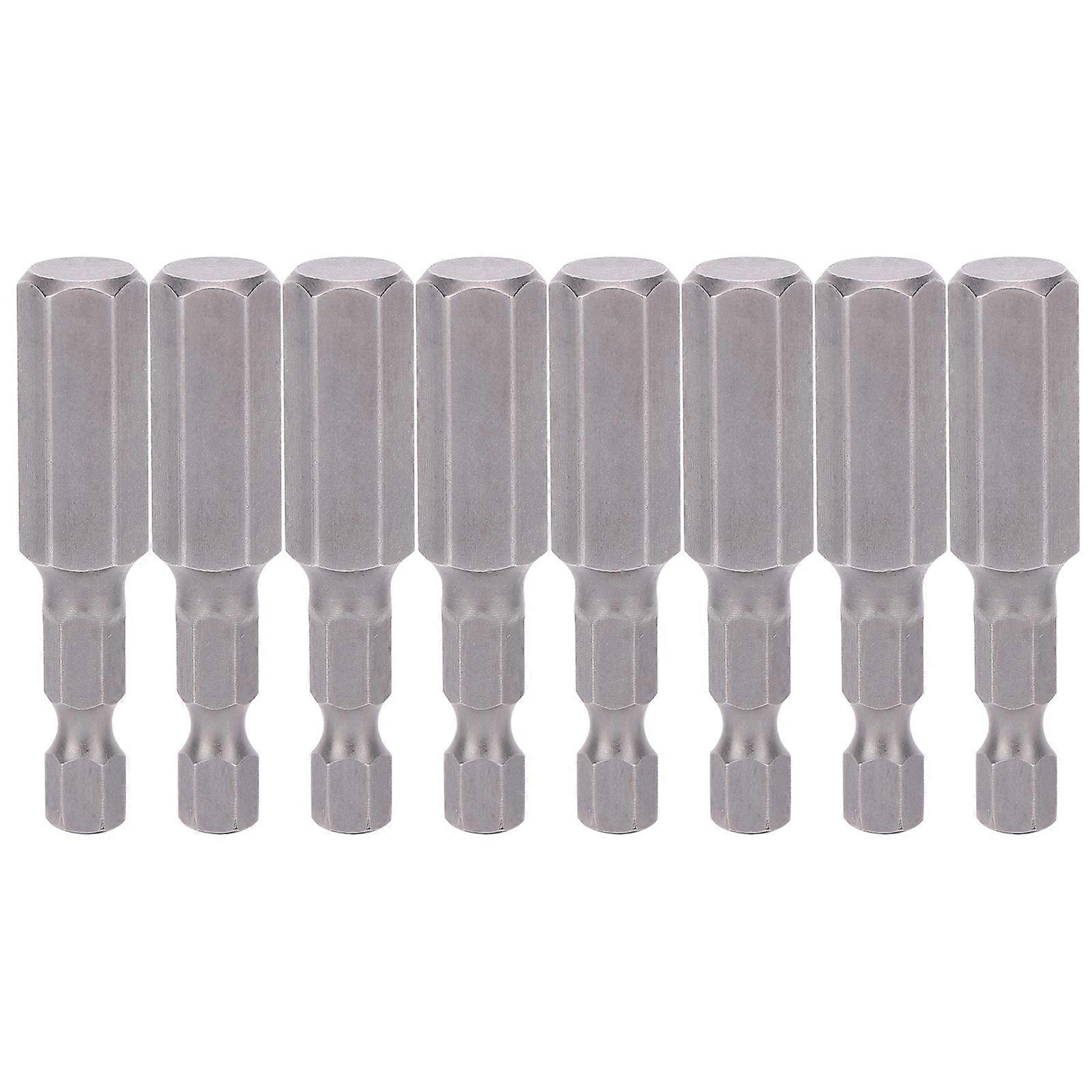 10Pcs Electric Screwdriver Bits Replacement Magnetic Hex Socket Accessories 50mm
