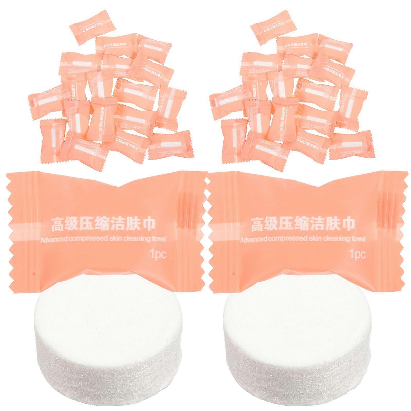 50Pcs Multi-function Travel Towels Tablets Convenient Compressed Towels Compact Towel Tablets
