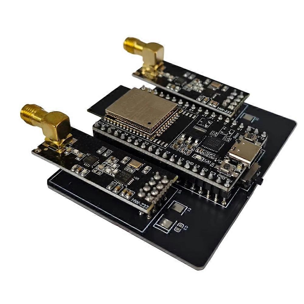 ESP32 DevKitC + NRF24L01 PA LNA 2.4GHz Module Development Board Bluetooth WiFi Communication Protocol Development