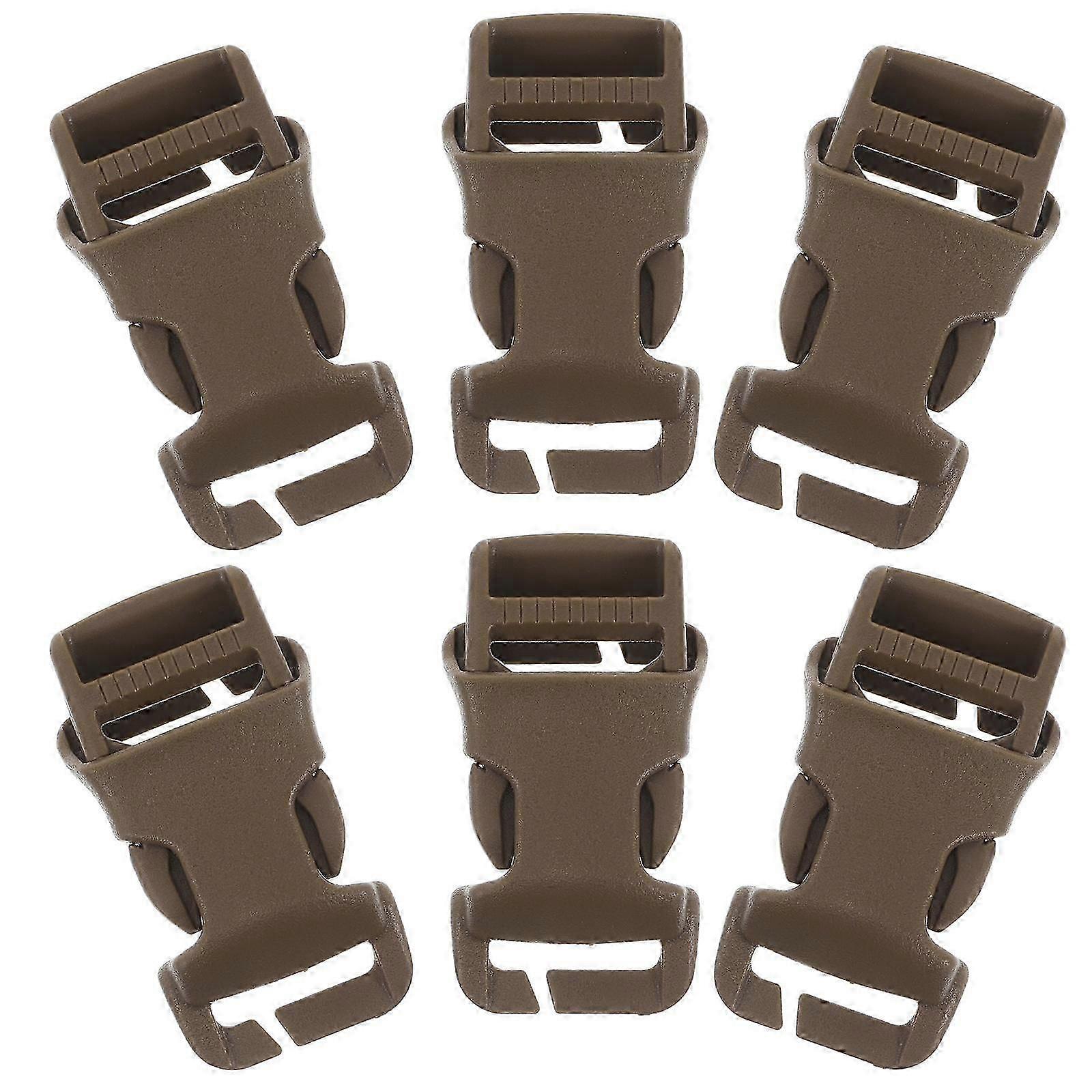 Multi-Function Plastic Buckles Backpack Buckles with Quick Release 30Pcs