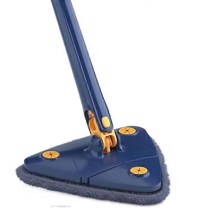 360 Rotating Cleaning Mop Telescopic Triangle Cleaning Mop with Automatic Water Squeezing Function