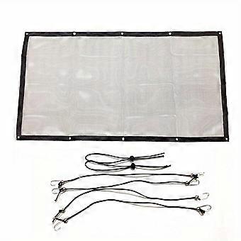 1pc Pet Supplies For Riding, pet Protection Net For Going Out By Car, rear Safety Barrier For Pet In The Car
