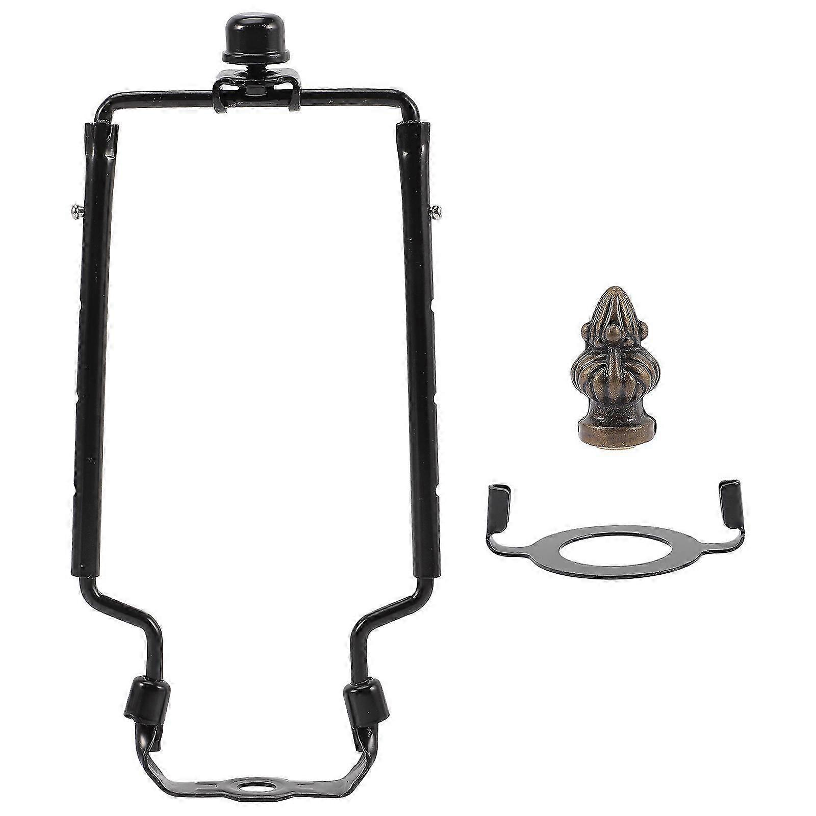 Lampshade Bracket, E27 Socket, Chrome-Plated Anti-Rust, for Floor & Table Lamps, 1 Set