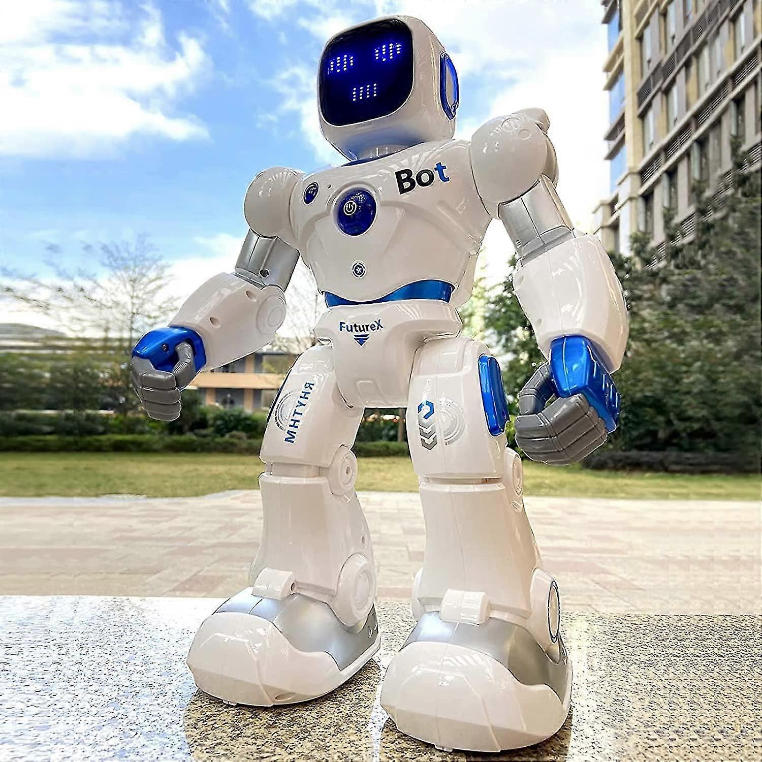 Smart Robots For Kids, Large Programmable Interactive Rc Robot With Voice Control, App Control