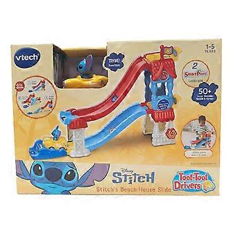 Driver Vtech Toot-Toot, scivolo della casa sulla spiaggia di Stitch