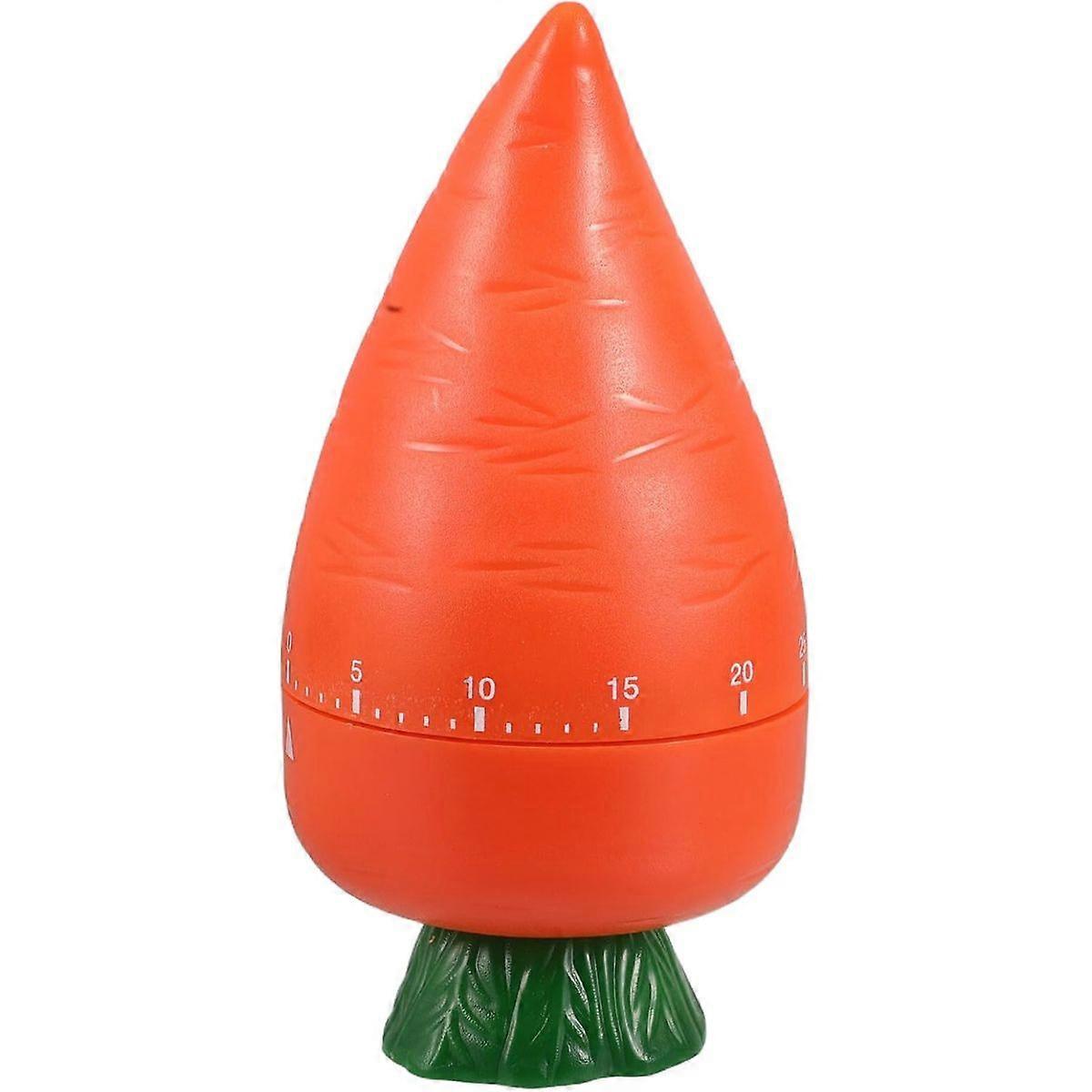 Mechanical Vegetable-Shaped Kitchen Timer Manual Countdown Clock Metal Reminder for Students Cooking Study Use