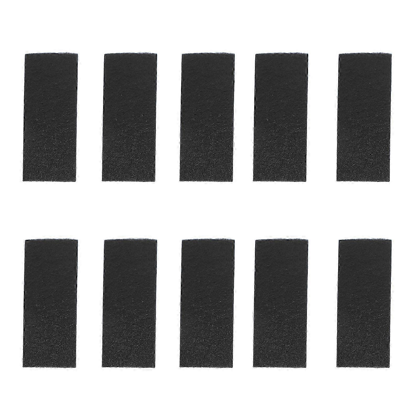 10Pcs Ceiling Fan Blade Filters Self Adhesive Rectangular Coconut Carbon Ceiling