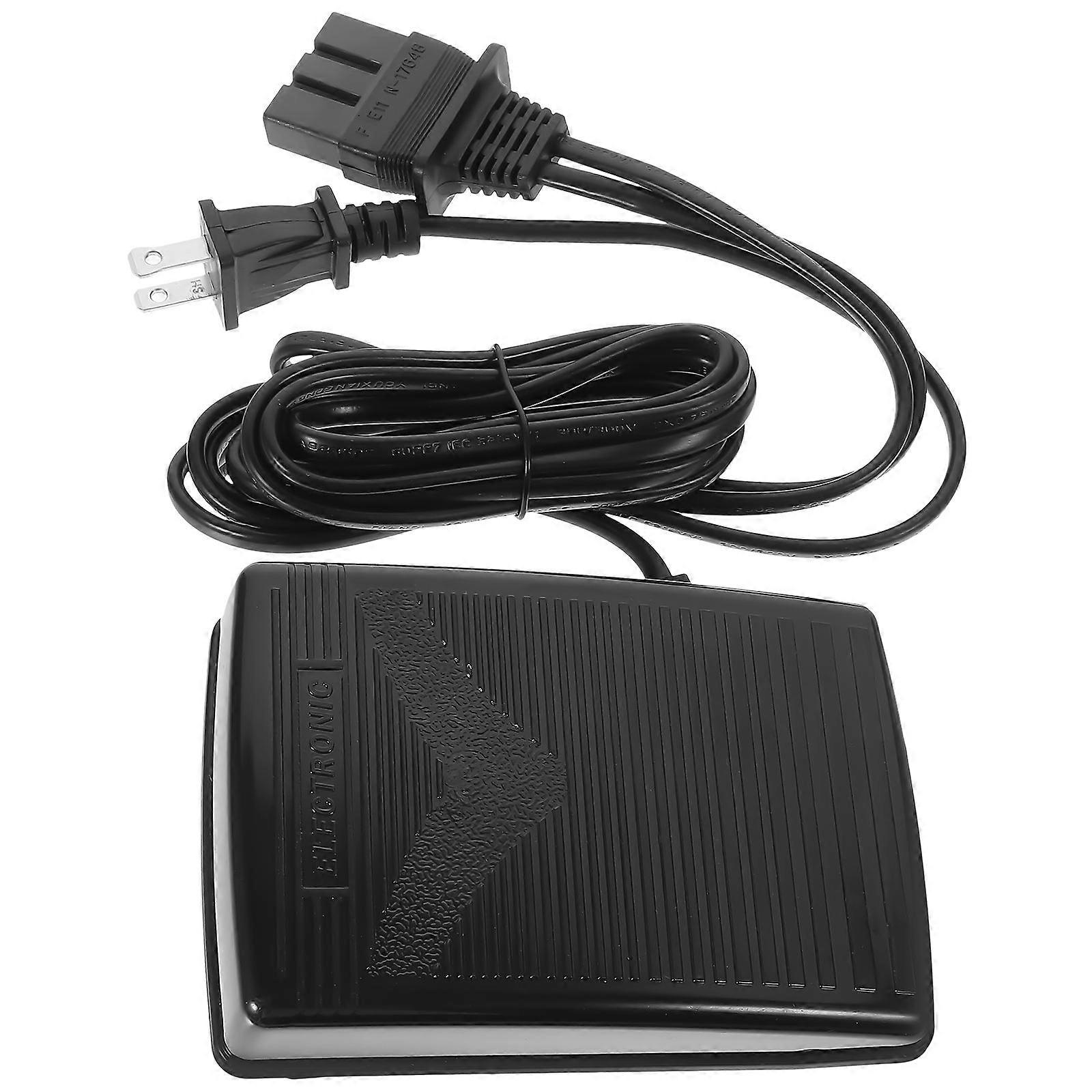 Sewing Machine Foot Pedal Controller for Sewing Use 4Pcs Black Compatible Model