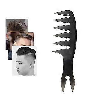 Carbon Kam voor Mannen Antistatisch Breukbestendig Premium Grove Tand voor Haar &