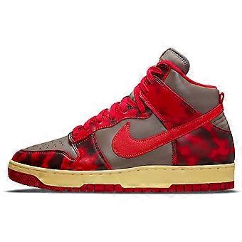 Nike Dunk High top Skateboardsko Unisex Grå Rød DD9404-600