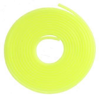 5m Aquarium Air Pump Tube Soft Silicone Acuarios Oxygen Hose for Fish Tank(yellow)
