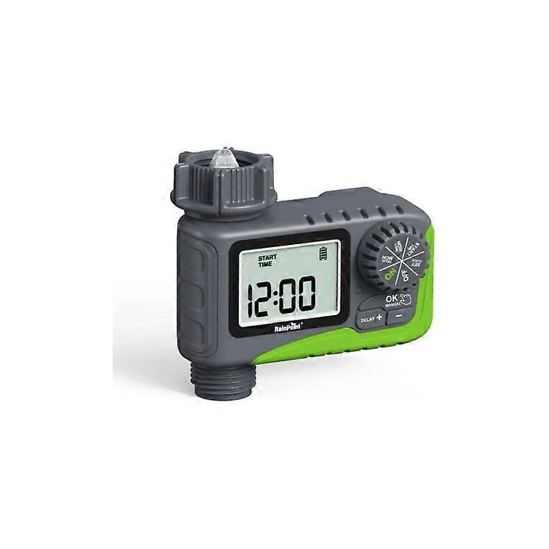 Irrigation timer, manual/automatic, easy to use, with LCD display
