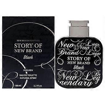 New Brand Story Of New Brand Black für Herren 3.3 oz Eau de Toilette Spray