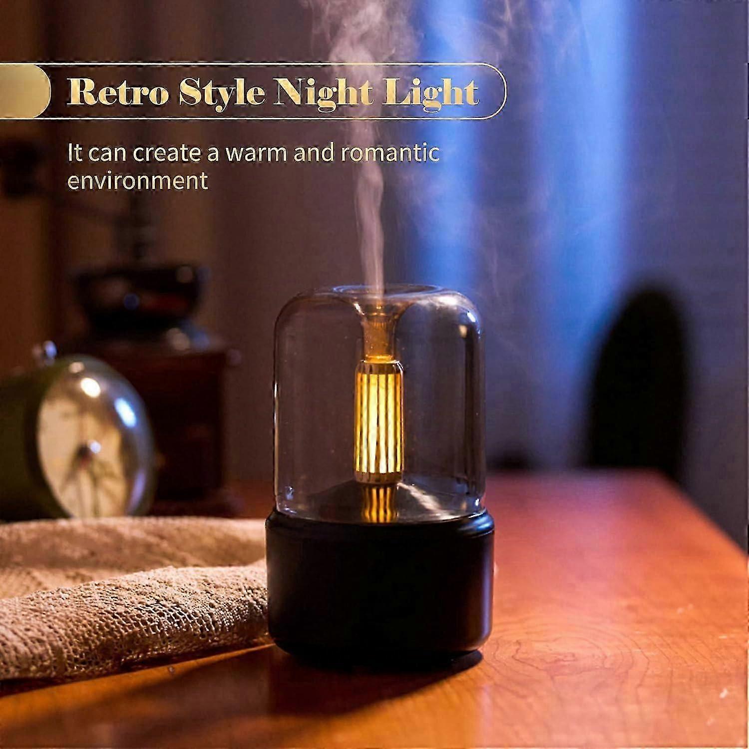 Essential Oil Diffuser, 120ml Aromatherapy Diffuser with Auto Shut-Off Function, Ultrasonic Essential Oil Diffuser, Cool Mist Humidifier