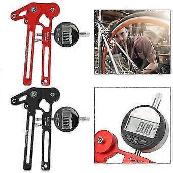 Bike Spoke Tension Meter Digital Scale compatible with Bicycle Wheel Adjustment[red]