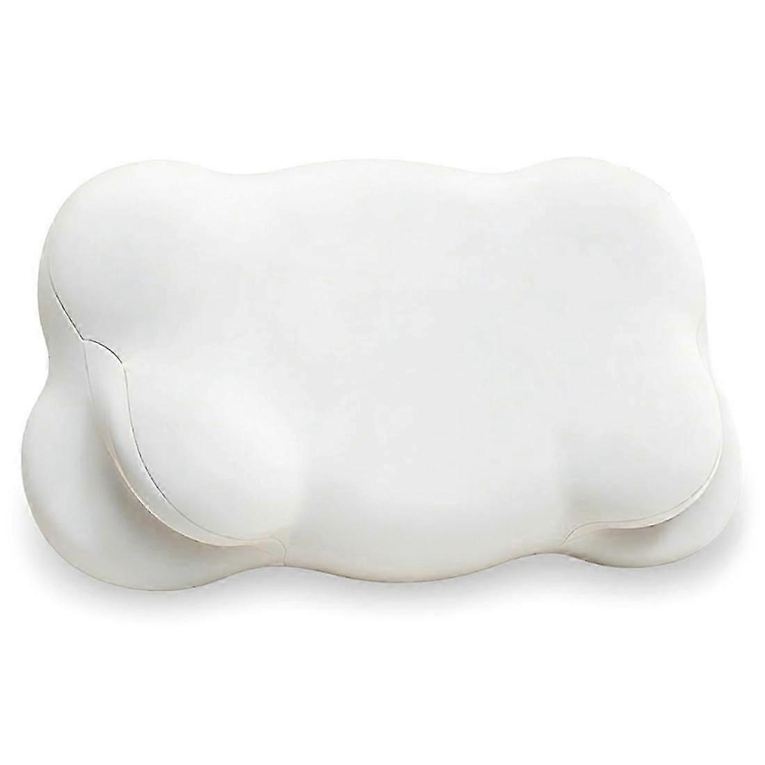 Oreiller cervical ergonomique en mousse à mémoire de forme ajustable avec housse respirante