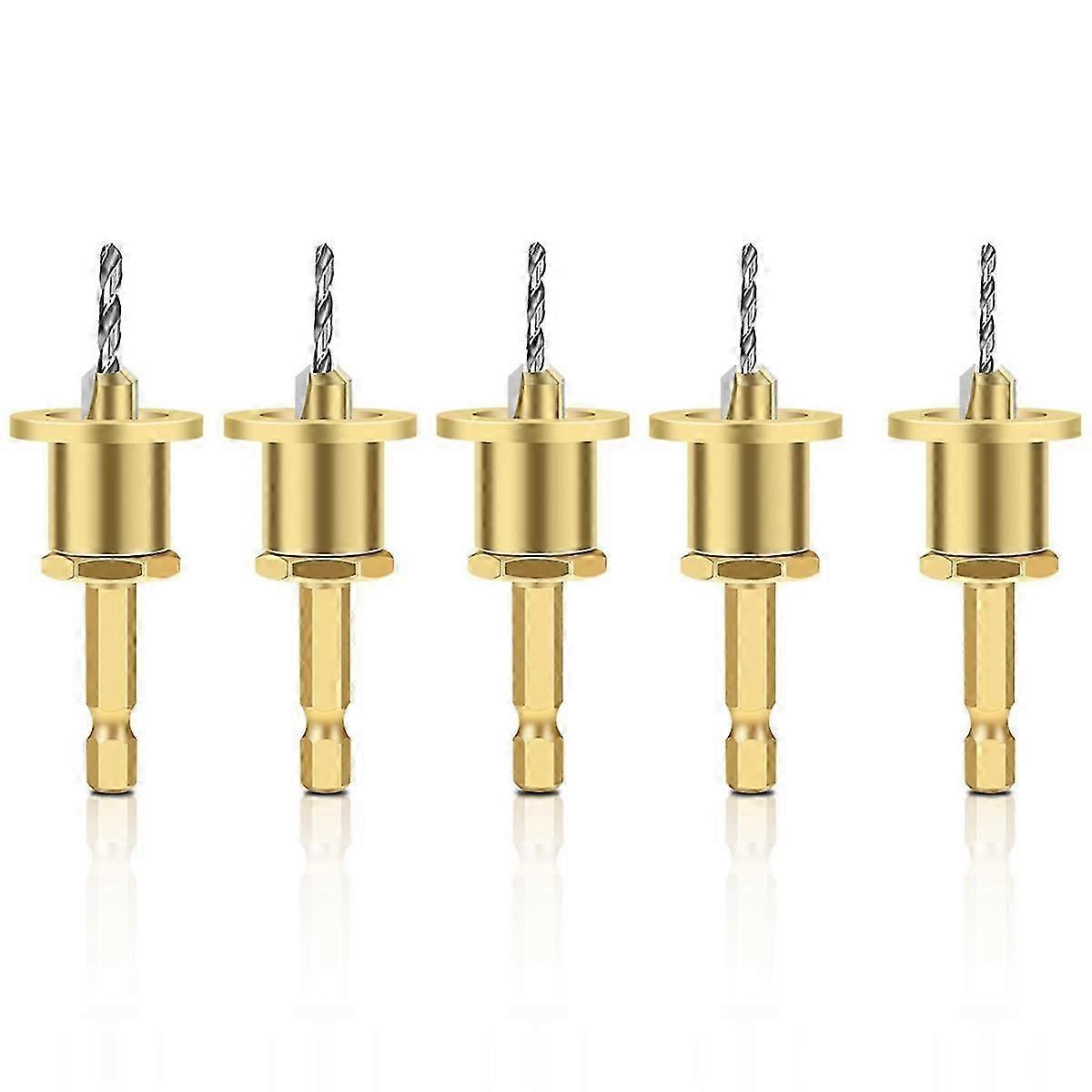 Adjustable Alloy Hexagonal Shank: Countersink Drill, Step Drill & Self-Tapping Screw