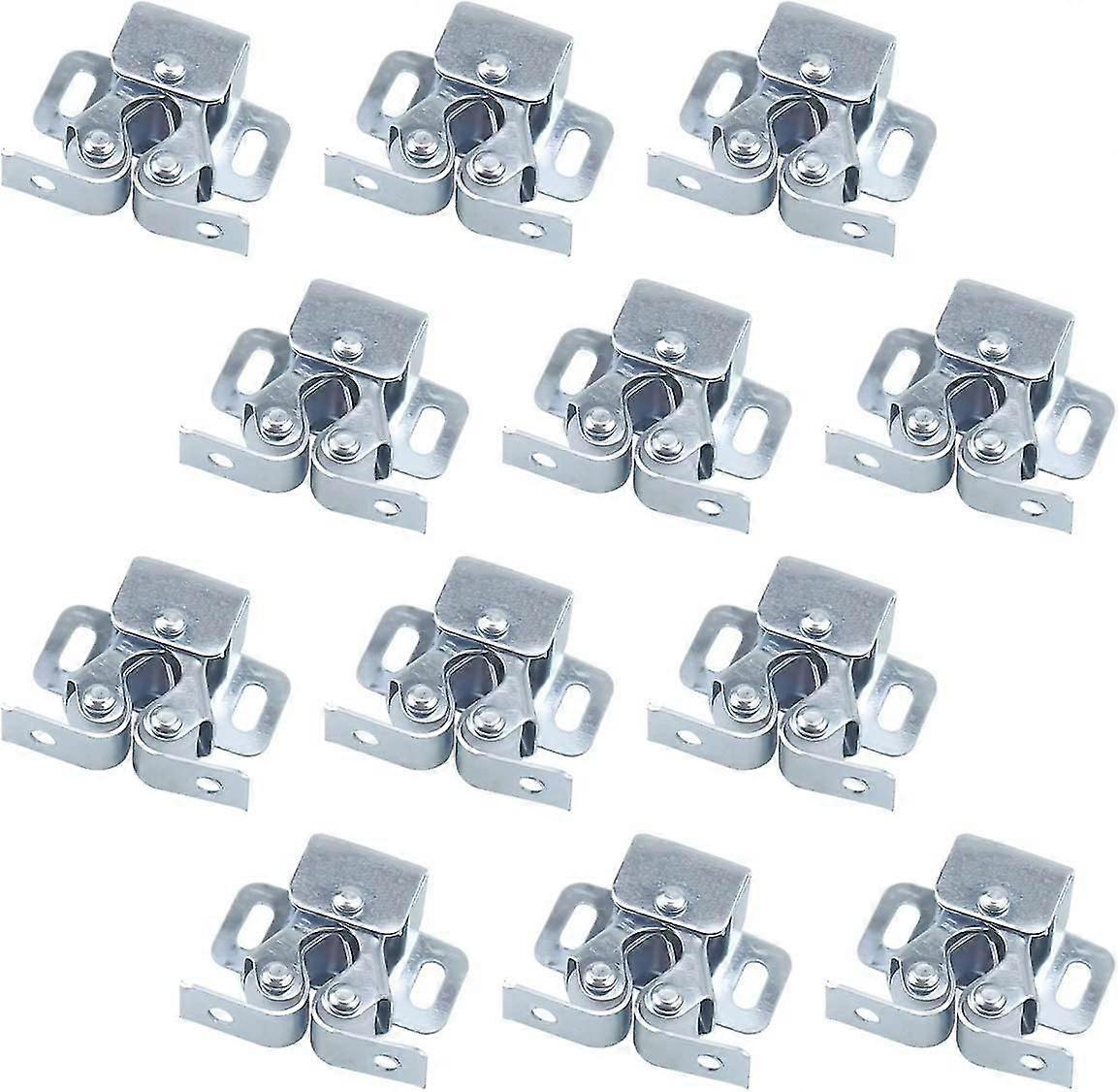 12pcs Latch With Double Roller For Cabinet Swing Door