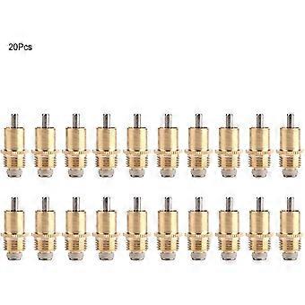 kanin drickare nippel waterer, 20st kanin vatten nipplar gnagare dricksventil automatisk kanin gnagare fjäderfä vattningssystem nippel för kanin råtta f