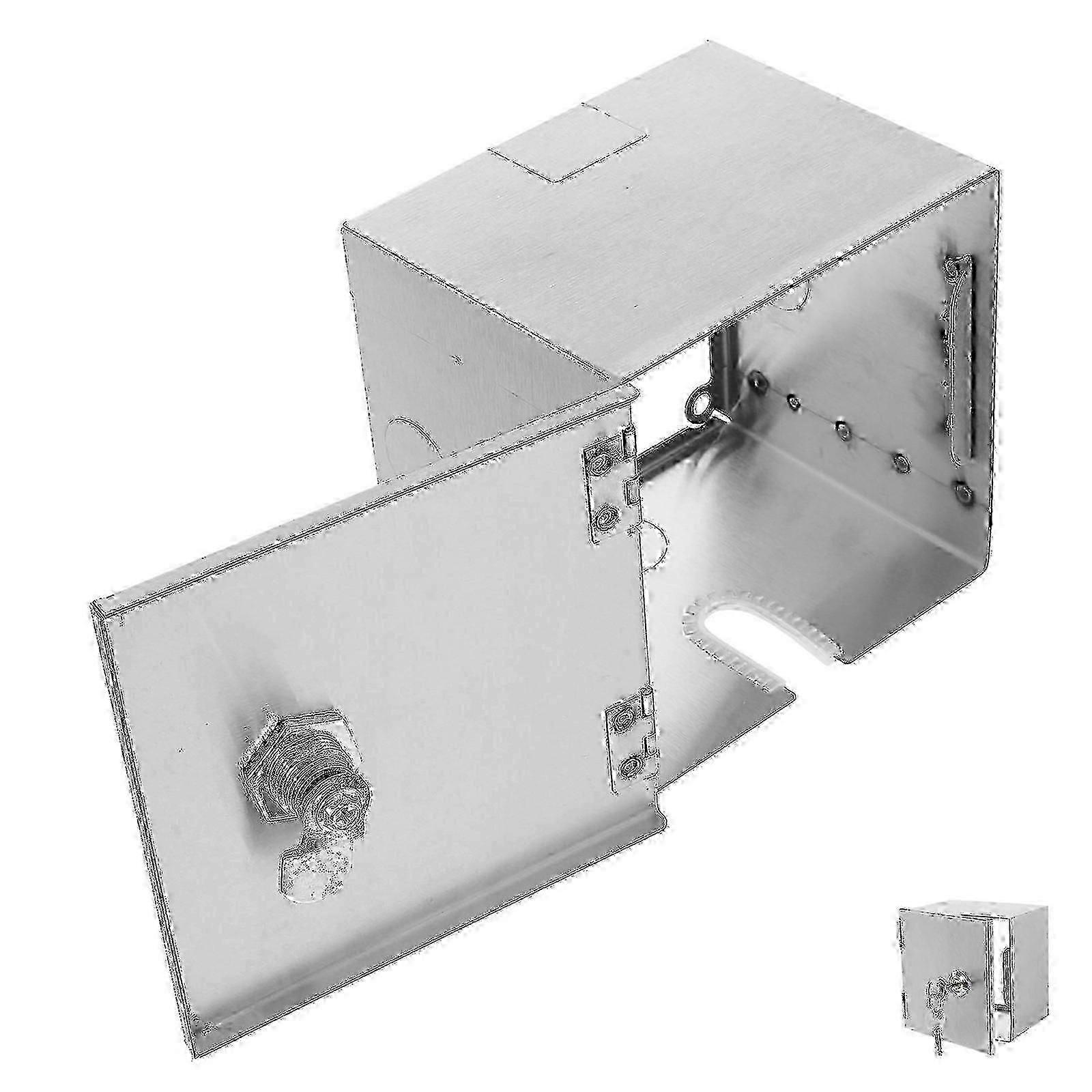 Outdoor Electrical Box Waterproof with Lock, Secures Sockets