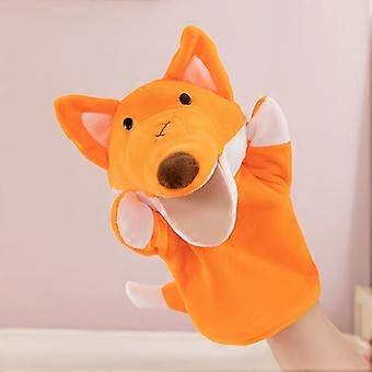 24.99cm Crow Plush Hand Puppet, Soft Stuffed Animal Toy for Birthday Parties & Family Interaction