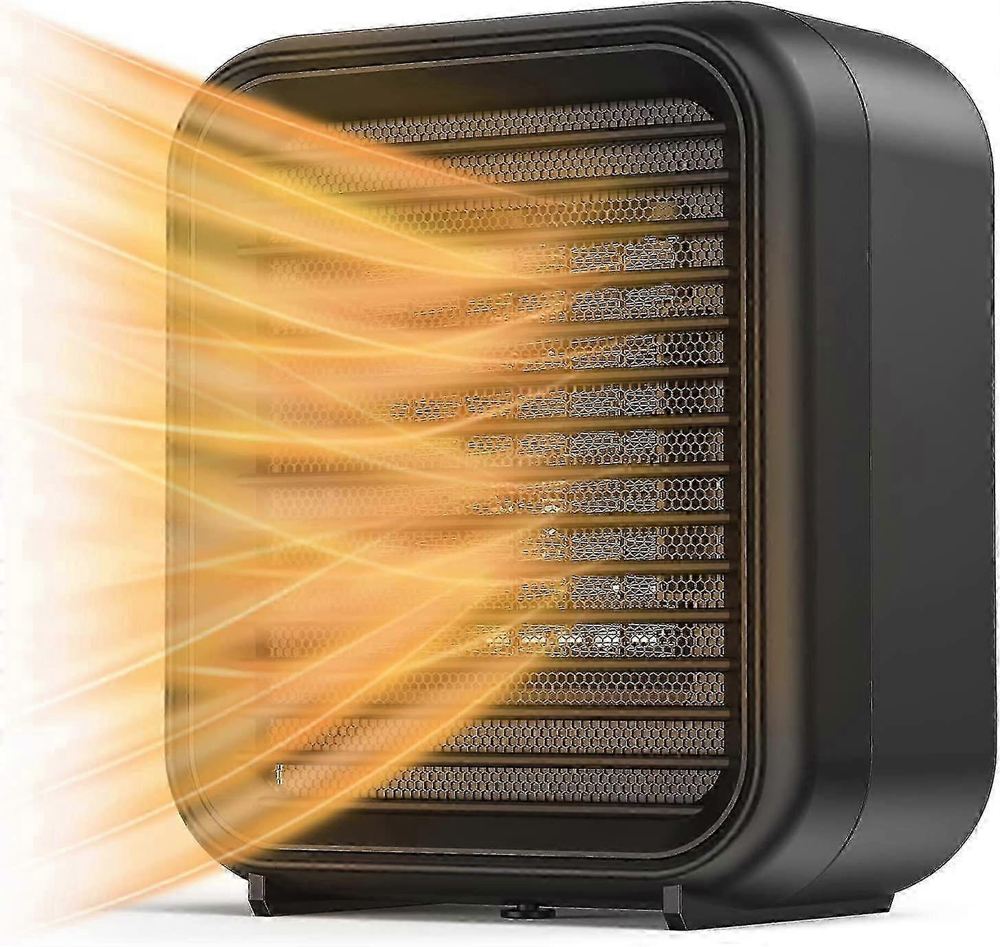 800w Mini Ceramic Heater,2 Power Levels