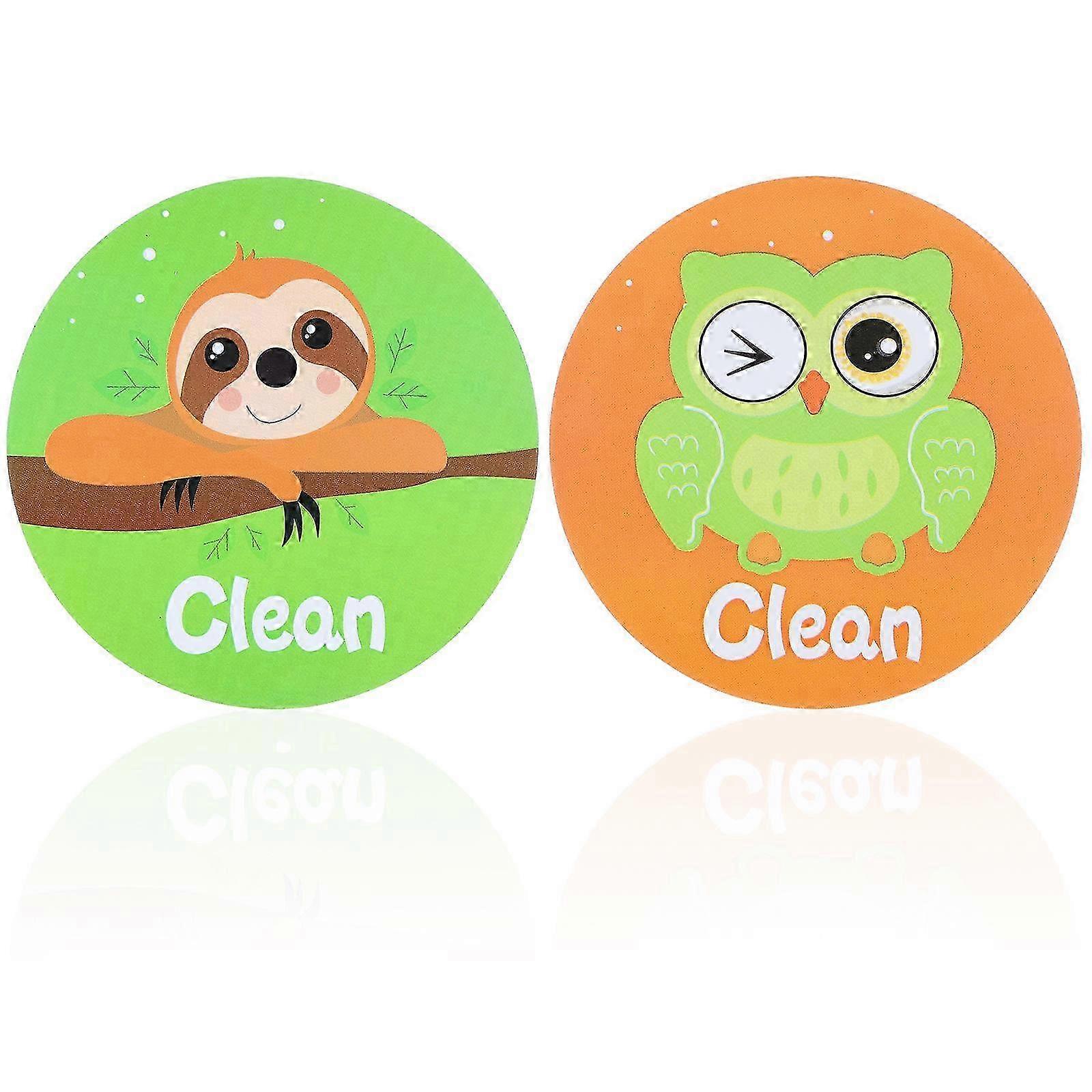 Magnetic Dishwasher Status Indicator