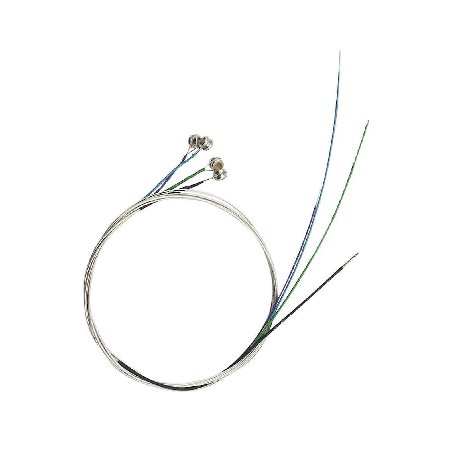 4/4 Violin String Set Full Size GDAE Silver Wound Violin Strings Easy Installation Warm Balanced Tone