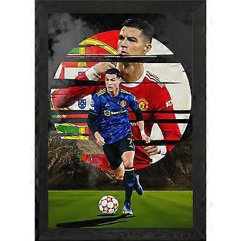 Quebra-cabeça de arte de futebol Cristiano Ronaldo GU031
