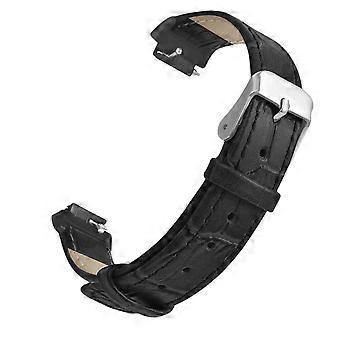Bracelet de montre décoratif en bambou grainé (1 pièce, noir)