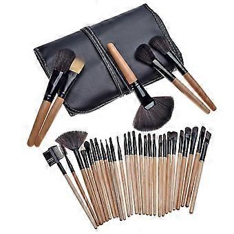32-Piece Makeup Brush Set for Face Eyeshadow Eyeliner Foundation Blush Lip, Professional Cosmetic Brushes Kit