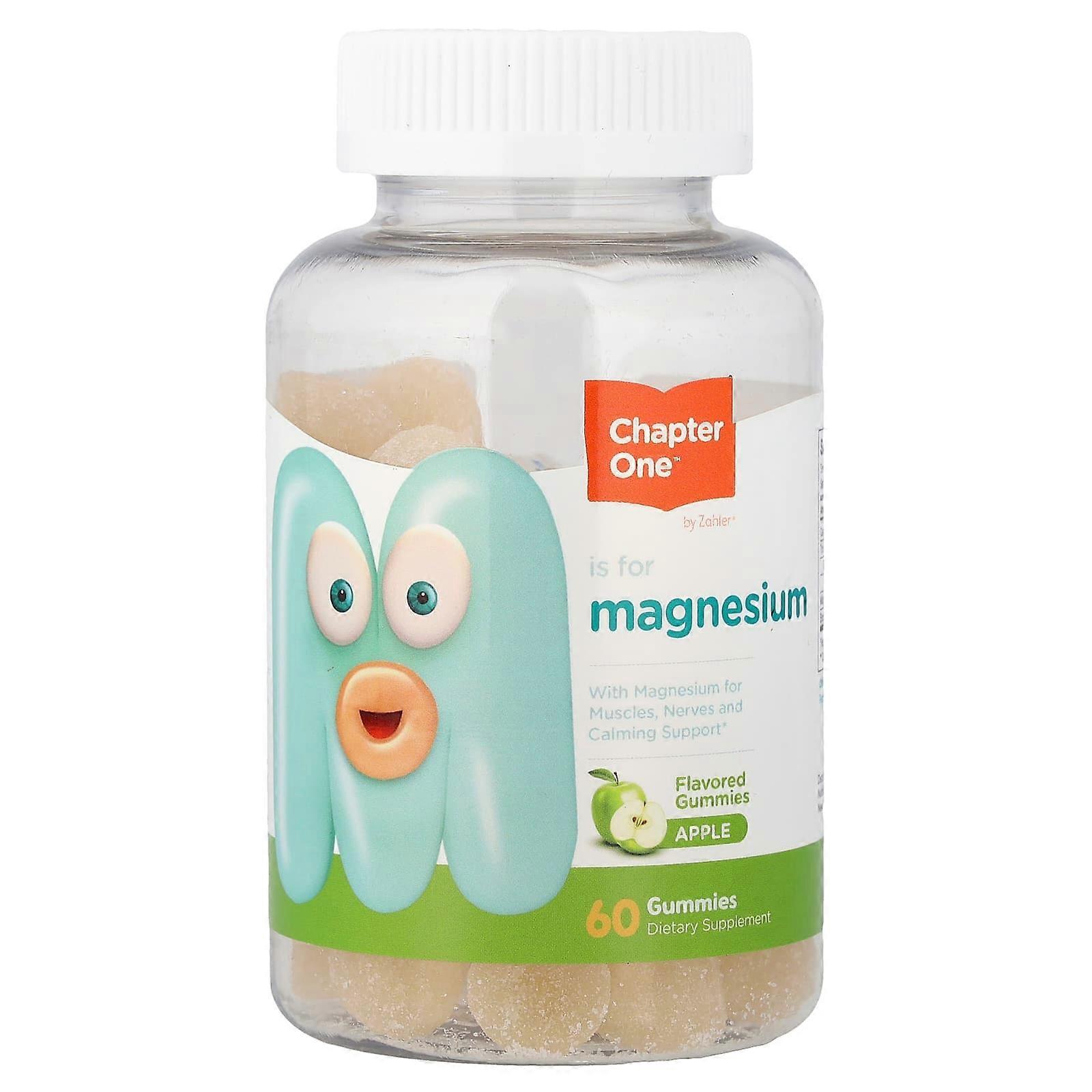Chapter One, Magnesium Gummies, Apple, 60 Gummies