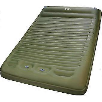 Zelfopblazende campingmat, 14 cm, 199 x 145 cm, Met Voetpomp