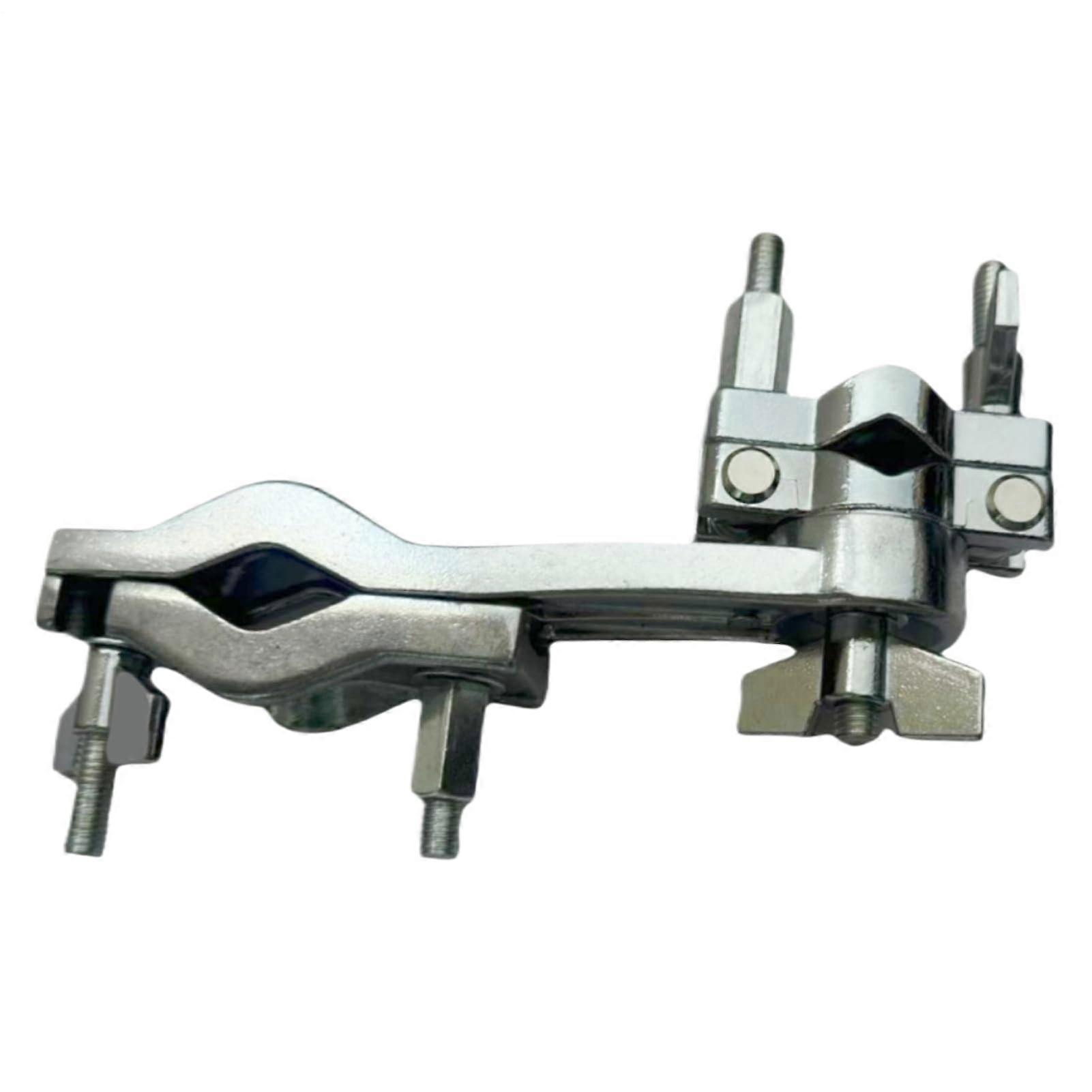 Adjustable Drum Clamp with Secure Locking Gear, Universal Percussion Mount for Stage and Studio