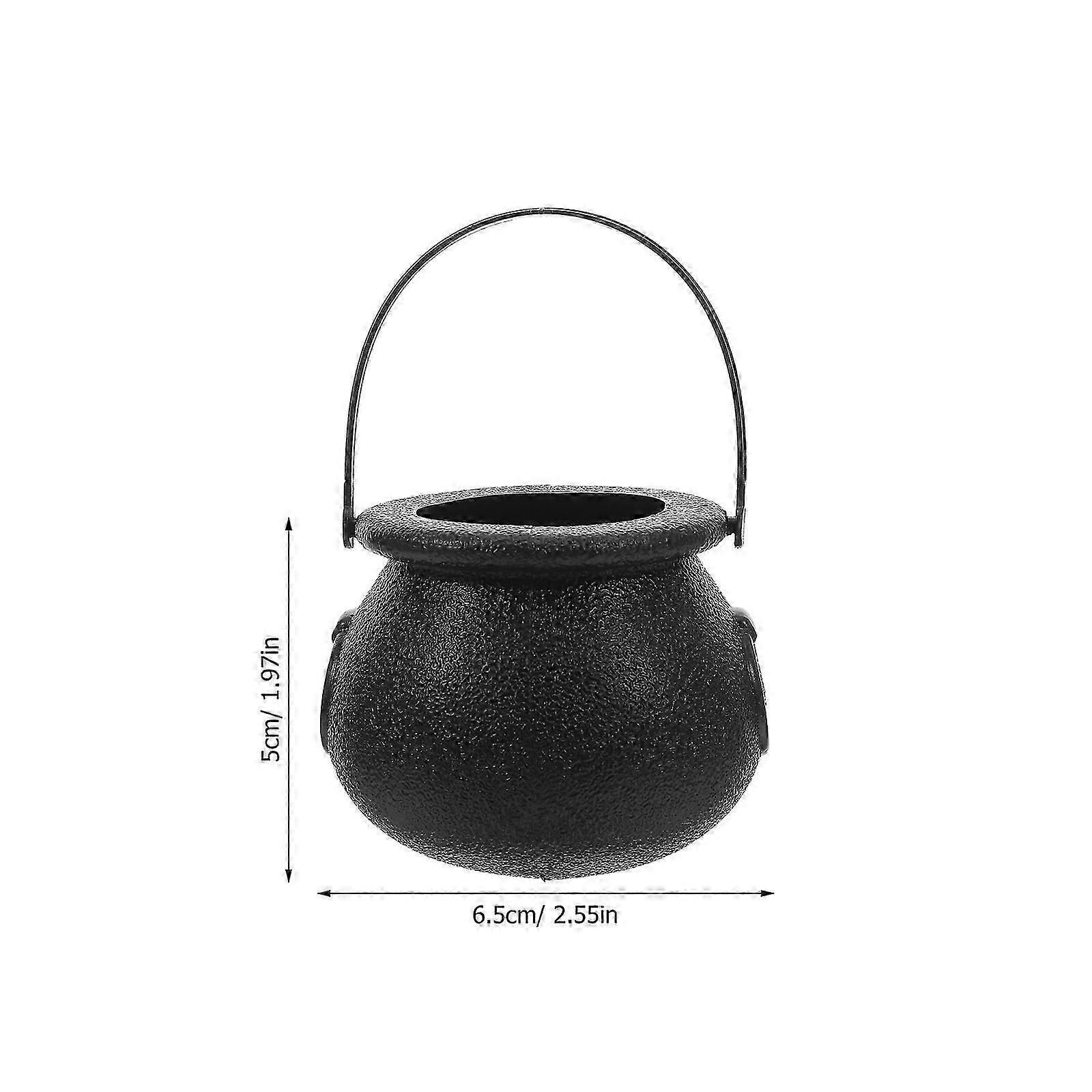 10Pcs Mini Halloween Treat Cauldrons