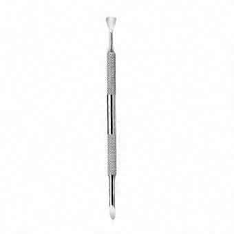 Precision Cuticle Pusher and Remover, 2-in-1 Double-Ended Stainless Steel Nail Care Tool
