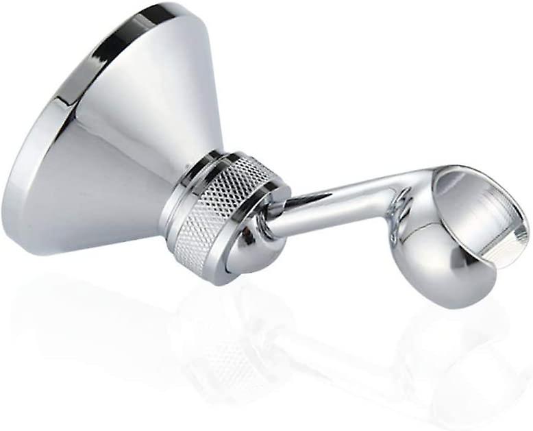 Handheld Shower Holder, Adjustable Wall Mount Chrome Chrome Bracket for Shower Head
