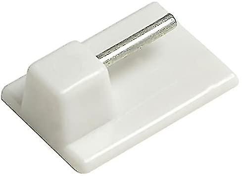 4pack Self Adhesive Hooks Plastic Sticky End Hook Window Hooks For Net Curtain Rods