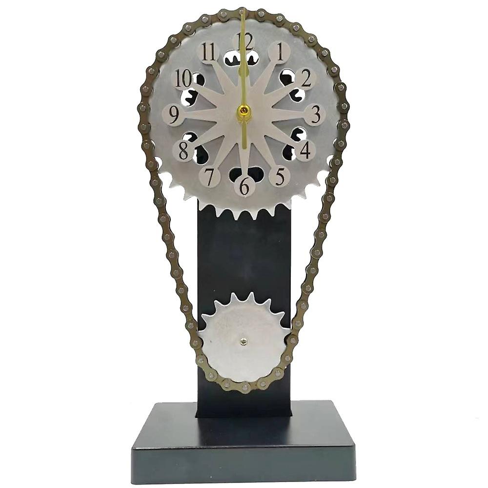 Rotating Gear Clock Rotating Gear Plastic Clock Crafts