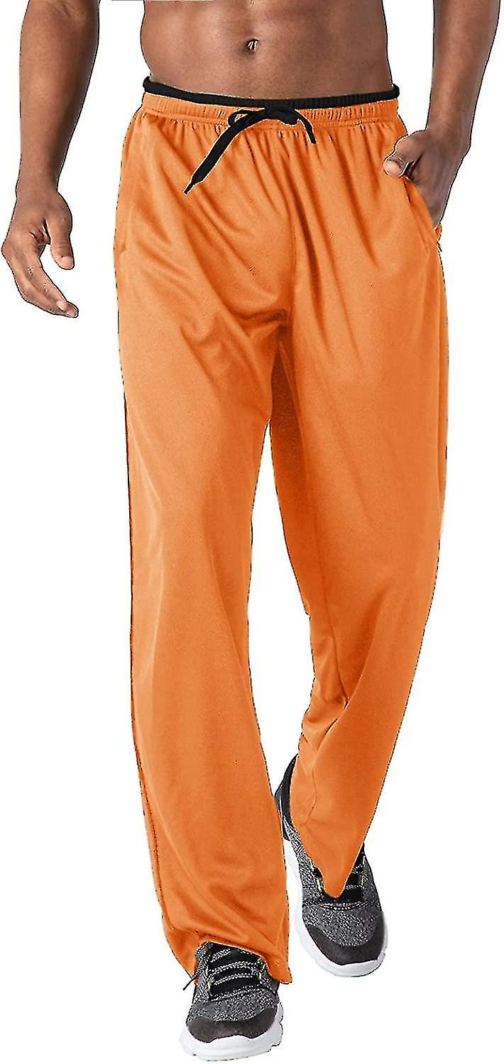 Sweatpants Orange Tracksuit Bottoms Mens Mens Tracksuit Bottoms