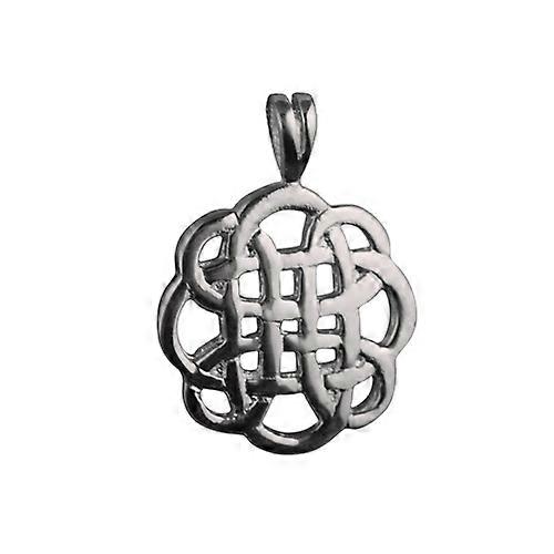 Silver 20mm round Celtic Pendant