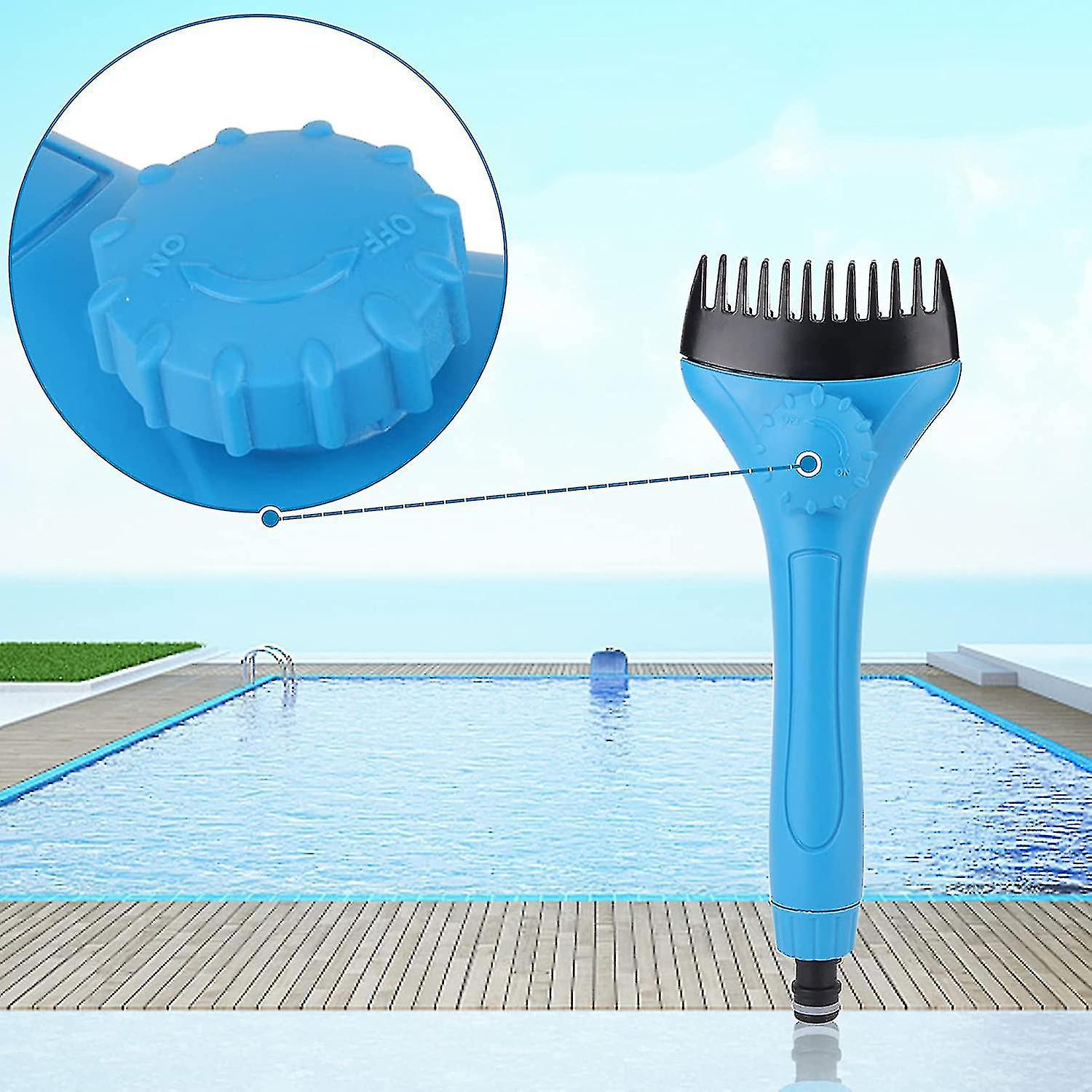 Mini Handheld Pool Filter Cleaner, Brush Summer Wave Swimming Pool Cleaning Clean Accessories