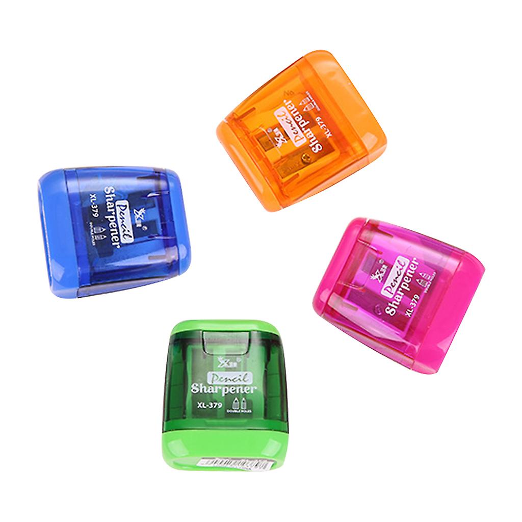 Classical Double Hole Mechanical Pen Pencil Sharpener Stationery Office Student