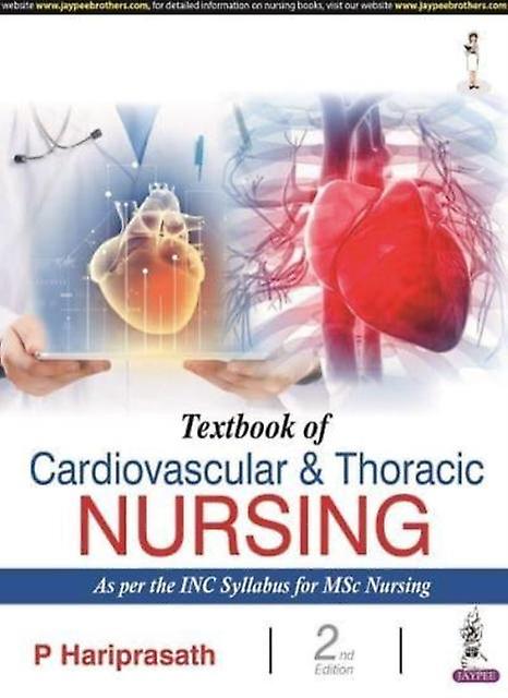 Textbook Of Cardiovascular Amp Thoracic Nursing by P Hariprasath Paperback