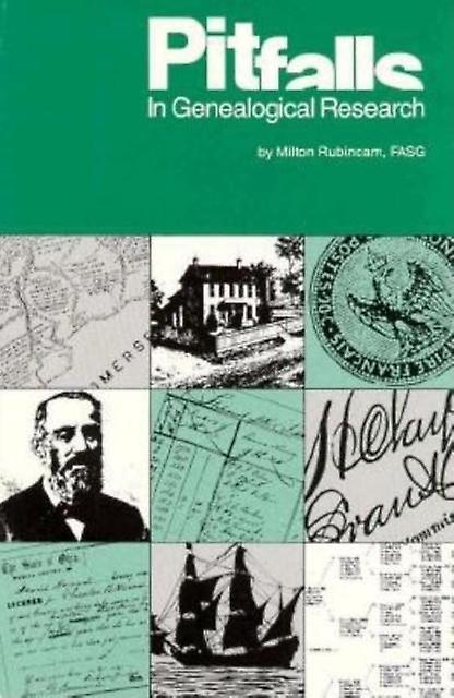 Pitfalls In Genealogical Research by Milton Rubincam Paperback Book