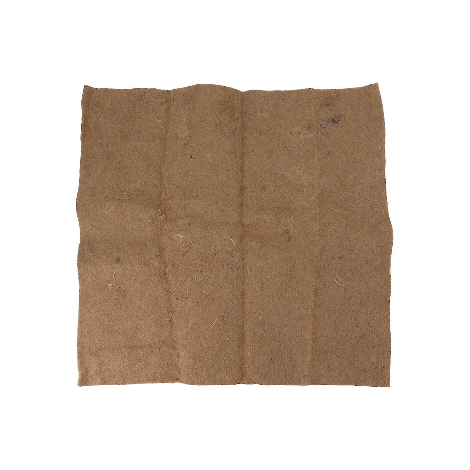 Jute fiber mat for worm cover, all natural and degradable, for compost bins and compost boxes